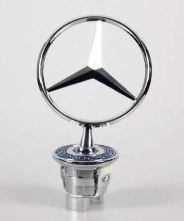MERCEDES BENZ HOOD BONNET BADGE SPRING MOUNTED