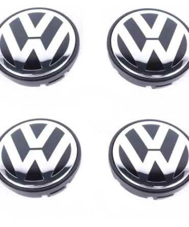 VW Car Wheel Centre Hub Caps 65mm 4 PCS