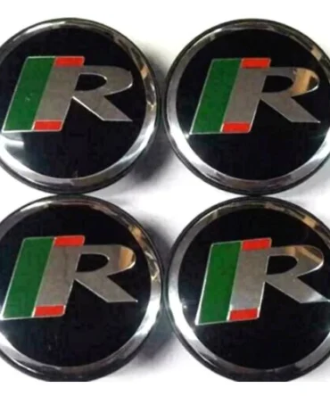 4x Jaguar R Racing Logo Alloy Hub Wheel Centre Caps 59MM , XF XJ XJR XJ6 X S Cap